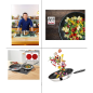 TEFAL E30 Jamie Oliver 6Tlg Pfannenset (Edelstahl, Beschichtung: Titanium)