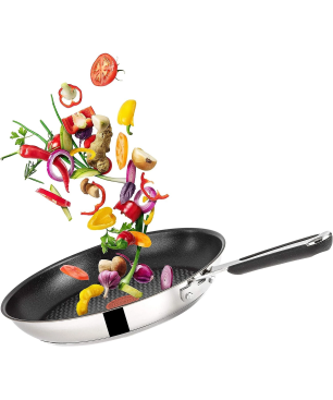 TEFAL E30 Jamie Oliver 6Tlg Pfannenset (Edelstahl, Beschichtung: Titanium)