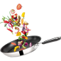 TEFAL E30 Jamie Oliver 6Tlg Pfannenset (Edelstahl, Beschichtung: Titanium)