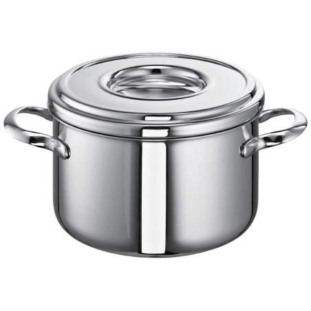 SCHULTE-UFER Romana i Fleischtopf Edelstahl 18/10, Silberfarben