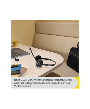 JABRA Engage 55, On-ear Kopfhörer Bluetooth Schwarz, Sport