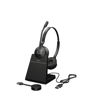 JABRA Engage 55, On-ear Kopfhörer Bluetooth Schwarz, Sport