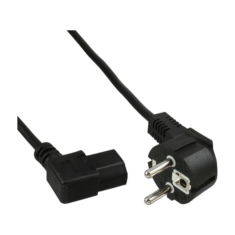 INLINE Kabel Kaltgerätekabel Deutschland/EU Stromkabel extern 0.5 m
