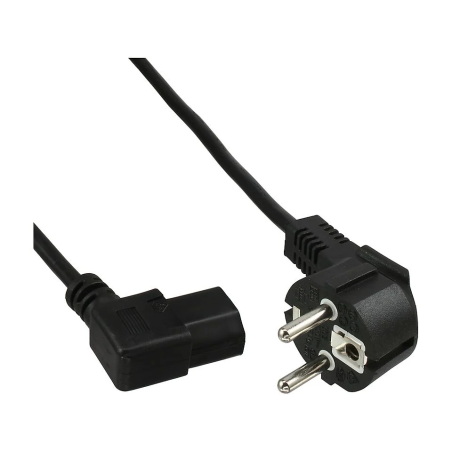 INLINE Kabel Kaltgerätekabel Deutschland/EU Stromkabel extern 0.5 m