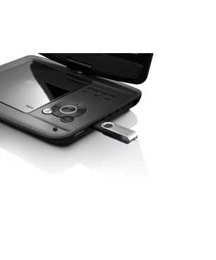 LENCO DVP-9413 Tragbarer DVD-Player, Schwarz