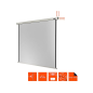 CELEXON Professional Motorleinwand, Gewicht: 18 kg