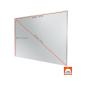 CELEXON Expert PureWhite Beamer Leinwand