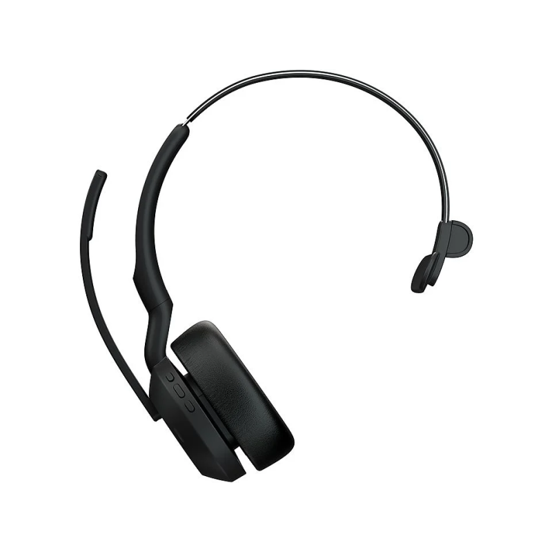 GN AUDIO Jabra Evolve2 55, On-ear Bluetooth kopfhörer Bluetooth