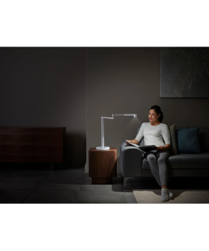 DYSON Solarcycle Morph Arbeitsplatzleuchte Weiß/Silber