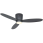 CASAFAN Eco Plano II LED Deckenventilator Grau / Silber (13 Watt, 112 cm)