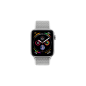 APPLE Watch Series 4 (GPS + Cellular) 40 mm Smartwatch Edelstahl Milanaise, 130-200 mm, Armband: Silber, Gehäuse: Silber