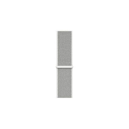 APPLE Watch Series 4 (GPS + Cellular) 40 mm Smartwatch Edelstahl Milanaise, 130-200 mm, Armband: Silber, Gehäuse: Silber