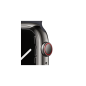 APPLE Watch Series 7 (GPS + Cellular) 45mm Smartwatch Fluorelastomer, 140 - 220 mm, Armband: Mitternacht, Gehäuse: Graphit
