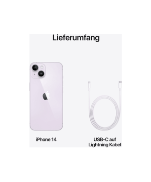 iPhone 14 256 GB Violett Dual SIM