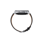 SAMSUNG Galaxy Watch3 45 mm LTE & Bluetooth Smartwatch Edelstahl Echtleder, Größe M/L (145 - 205 mm), Mystic Silver/Black