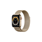 APPLE Watch Series 6 (GPS + Cellular) 40mm Smartwatch Edelstahl Edelstahl, 130 - 180 mm, Armband: Gold, Gehäuse: Gold