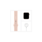 APPLE Watch Series 6 (GPS + Cellular) 40mm Smartwatch Aluminium Fluorelastomer, 130 - 200 mm, Armband: Pink, Gehäuse: Gold