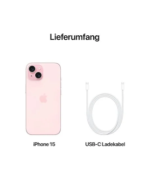 APPLE iPhone 15 5G 128 GB Pink Dual SIM