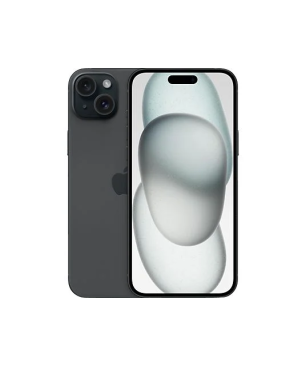 APPLE iPhone 15 Plus 5G 128 GB Schwarz Dual SIM