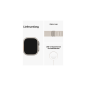 APPLE Watch Ultra GPS+CEL 49 TIT W LARGE Smartwatch Titan Gewebe, 165 - 210 mm, Polarstern