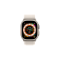 APPLE Watch Ultra GPS+CEL 49 TIT W MEDIUM Smartwatch Titan Gewebe, 145 - 190 mm, Polarstern