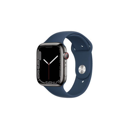 APPLE Watch Series 8 (GPS + Cellular) 45 mm Fluorelastomer, 140 - 220 mm, Armband: (PRODUCT)RED, Gehäuse: (PRODUCT)RED