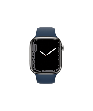 APPLE Watch Series 8 (GPS + Cellular) 45 mm Fluorelastomer, 140 - 220 mm, Armband: (PRODUCT)RED, Gehäuse: (PRODUCT)RED