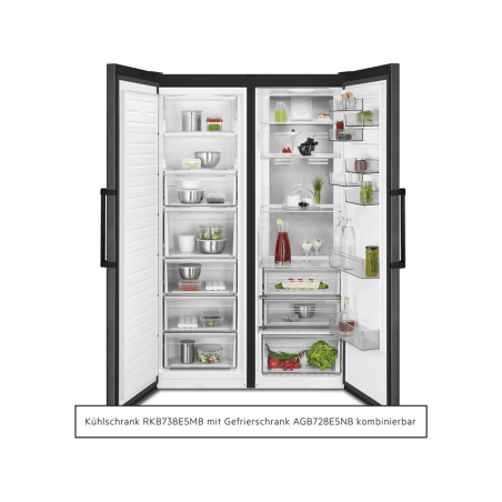 AEG AGB728E5NB Gefrierschrank (E, 1860 mm hoch)