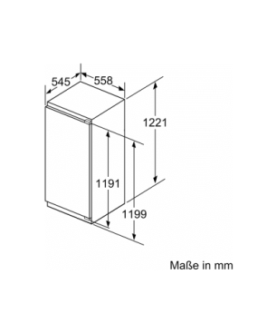 BOSCH GIN41ACE0 Gefrierschrank (E, 1221 mm hoch)