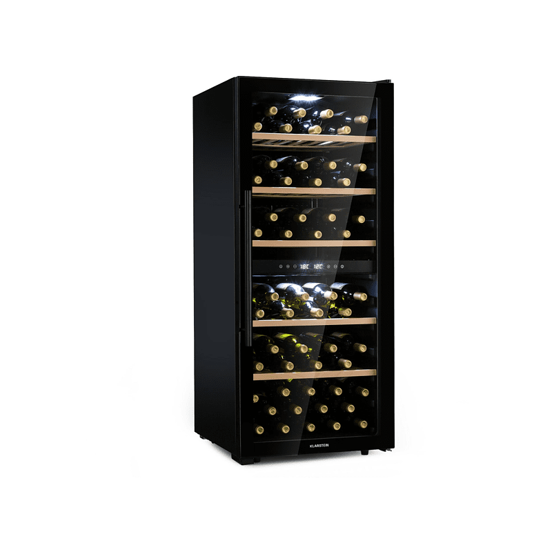 KLARSTEIN Barossa 102 Duo Weinklimaschrank (EEK G, schwarz)