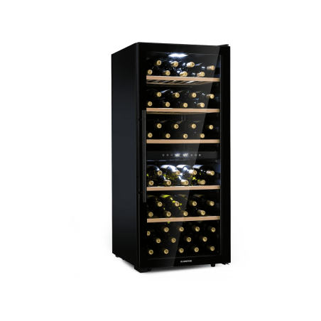 KLARSTEIN Barossa 102 Duo Weinklimaschrank (EEK G, schwarz)