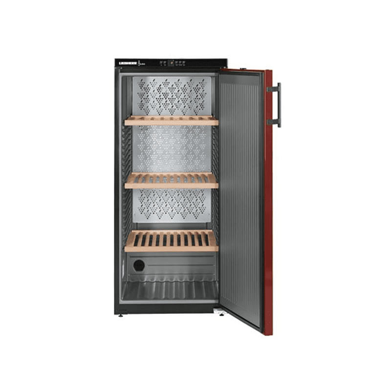LIEBHERR WKr 3211-22 Weinklimaschrank (EEK E, Schwarz/Bordeauxrot) LIEBHERR WKr 3211-22 Weinklimaschrank (EEK E, Schwarz/Bordeauxrot)