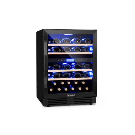 KLARSTEIN Vinovilla 43 Weinklimaschrank (EEK G, schwarz)