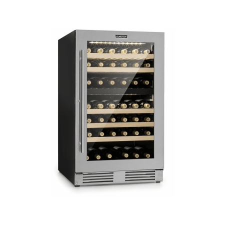 KLARSTEIN Vinovilla Duo79 Weinklimaschrank (EEK G, edelstahlfarben)