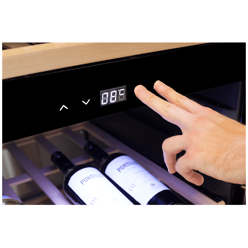 CASO 721 WineExclusive 38 Smart Weinkühlschrank (EEK G, Schwarz)