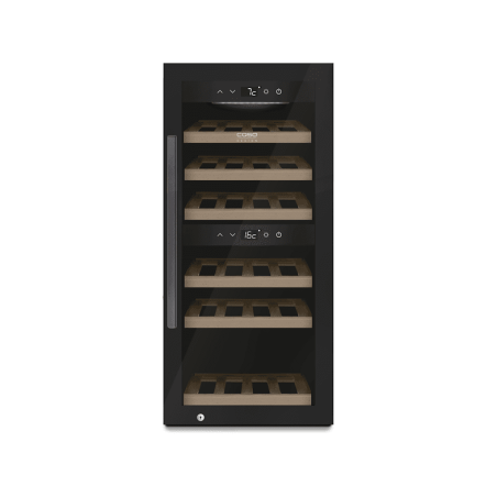 CASO 718 Weinkühlschrank (EEK G, Schwarz)