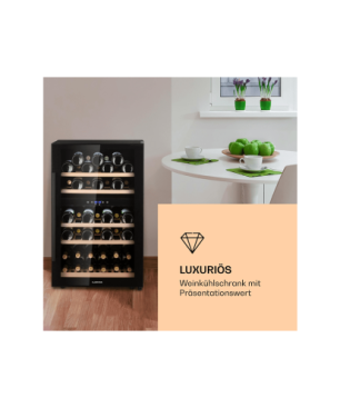 KLARSTEIN Barossa 40 Duo Weinklimaschrank (EEK G, schwarz)