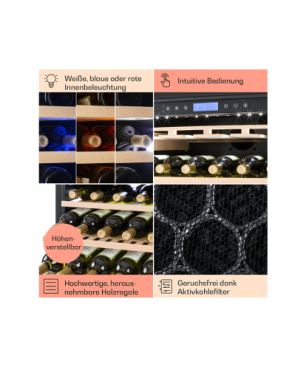 KLARSTEIN Vinovilla Grande Weinklimaschrank (EEK G)