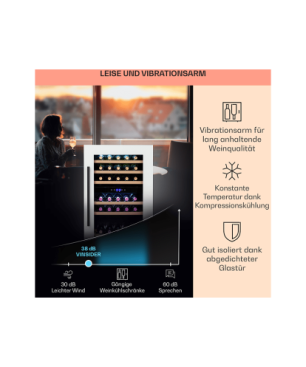 KLARSTEIN Vinsider Weinklimaschrank (EEK G)