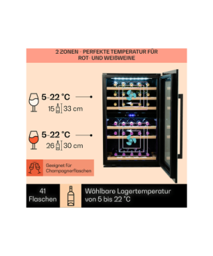 KLARSTEIN Vinsider Weinklimaschrank (EEK G)