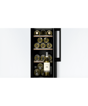 BOSCH KUW20VHF0 Weinklimaschrank (EEK F, Schwarz)