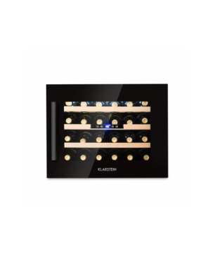 KLARSTEIN Vinsider 24 Onyx Edition Weinkühlschrank (EEK G, schwarz)