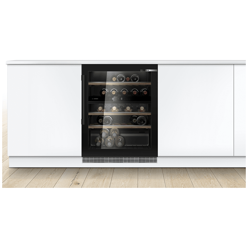 BOSCH KUW21AHG0 Weinklimaschrank (EEK G, Schwarz)