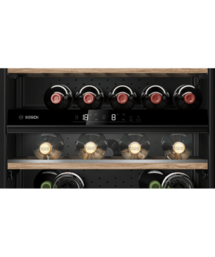 BOSCH KUW21AHG0 Weinklimaschrank (EEK G, Schwarz)