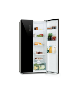 KLARSTEIN Grand Host L Kühlschrank (E, 178 cm hoch, black)