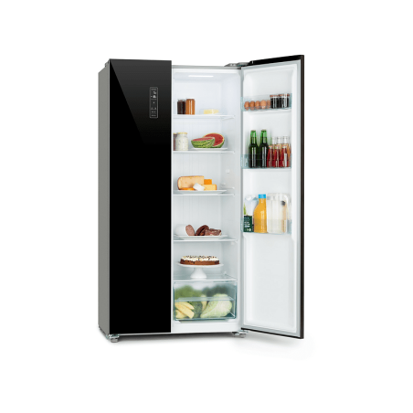 KLARSTEIN Grand Host L Kühlschrank (E, 178 cm hoch, black)