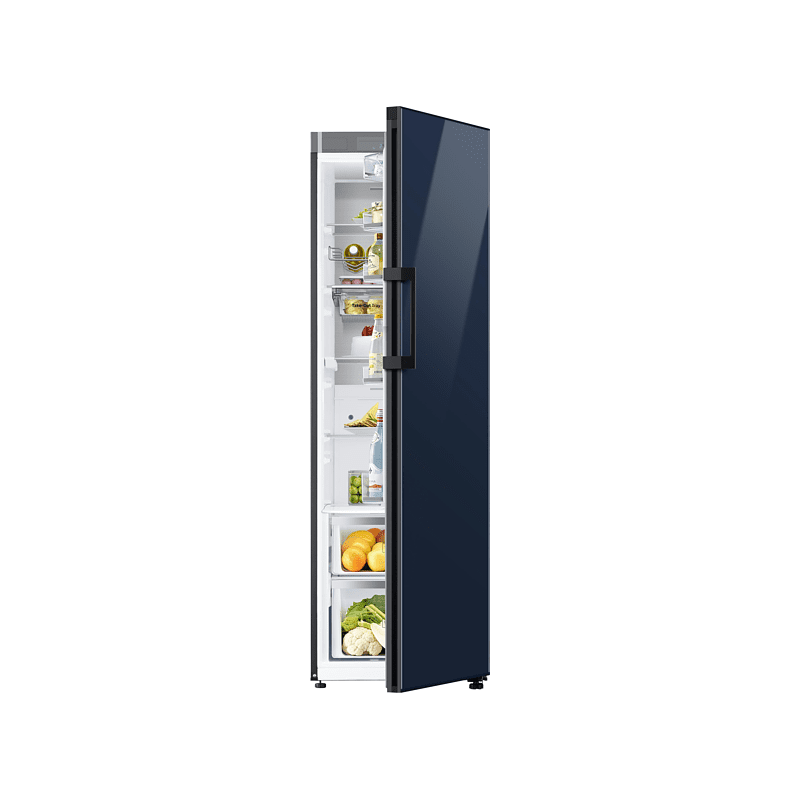 SAMSUNG RR39A746341/EG Kühlschrank (E, 1853 mm hoch, Navy)