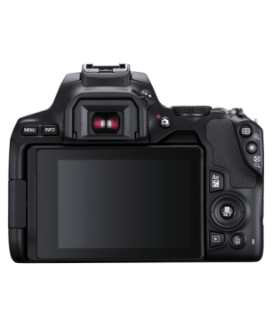 CANON EOS 250D Kit + Tasche SB130 und Speicherkarte SD 16 GB Spiegelreflexkamera, 24,1 Megapixel, 18-55 mm Objektiv