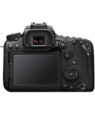 CANON EOS 90D Body Spiegelreflexkamera, 32,5 Megapixel, Touchscreen Display, WLAN, Schwarz