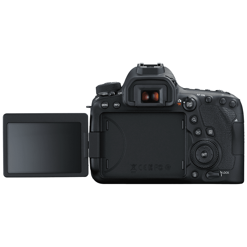 CANON EOS 6D Mark II Body Spiegelreflexkamera, 26,2 Megapixel, Touchscreen Display, WLAN